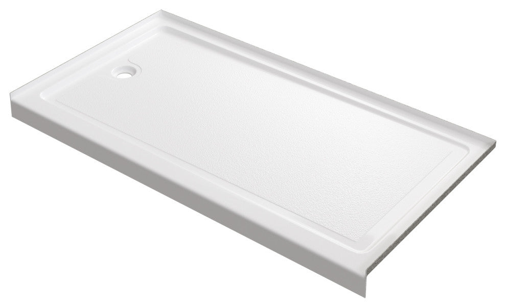 Shower Pan, 60"w X 30"d, Left