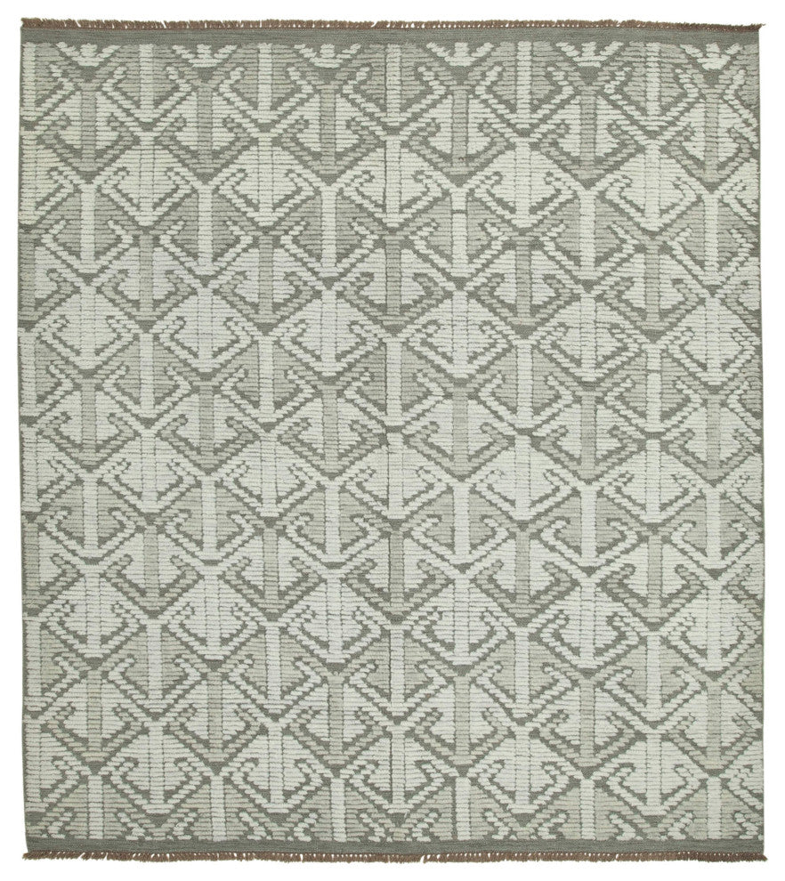 Rug N Carpet - Handmade Unique 8' 0'' x 10' 0'' Moroccan Area Rug
