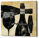 Wine Selection I' by Daphne Brissonnet, Giclee Canvas Wall Art, 26"x26"
