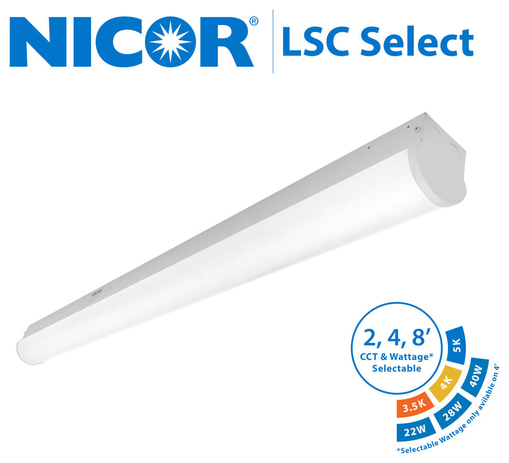 LSC SELECT Series Linear LED Strip Light, 8 Ft.