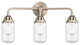 Innovations 288-3W-SN-G312 Dover 3 Light Vanity Light, Brushed Satin Nickel