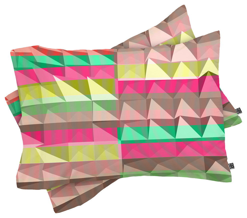 Deny Designs Jacqueline Maldonado Pyramid Scheme Pillow Shams, King