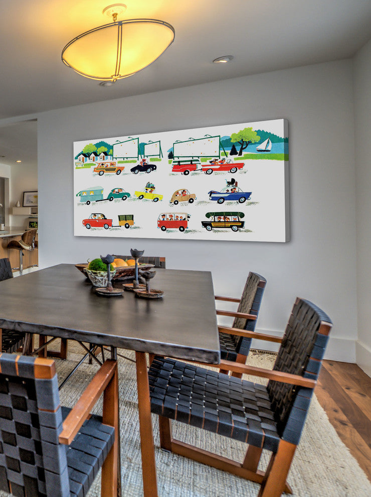 "To Everywhere" Painting Print on Wrapped Canvas