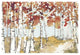 "Festive Foliage X" Digital Paper Print by Anne Tavoletti, 62"x42"