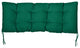 Sunbrella Canvas Indoor/Outdoor Tufted Bench Cushion, Forest Green, 55x18x2"