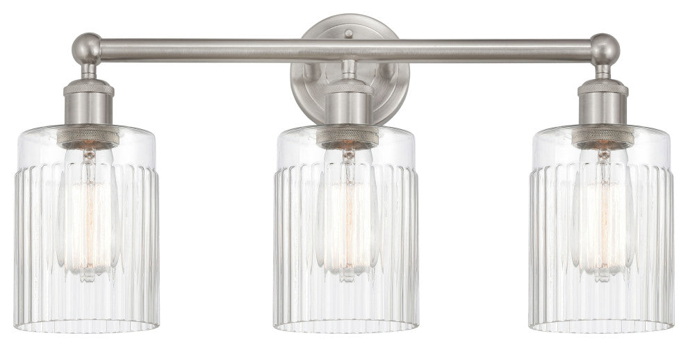 Innovations 616-3W-SN-G342 Hadley 3 Light Bath Vanity Light Brushed Satin Nickel