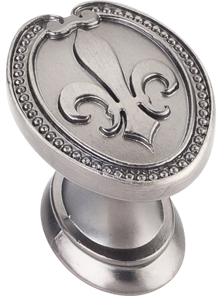 Jeffrey Alexander 959-BNBDL Bienville Cabinet Knob, Brushed Pewter