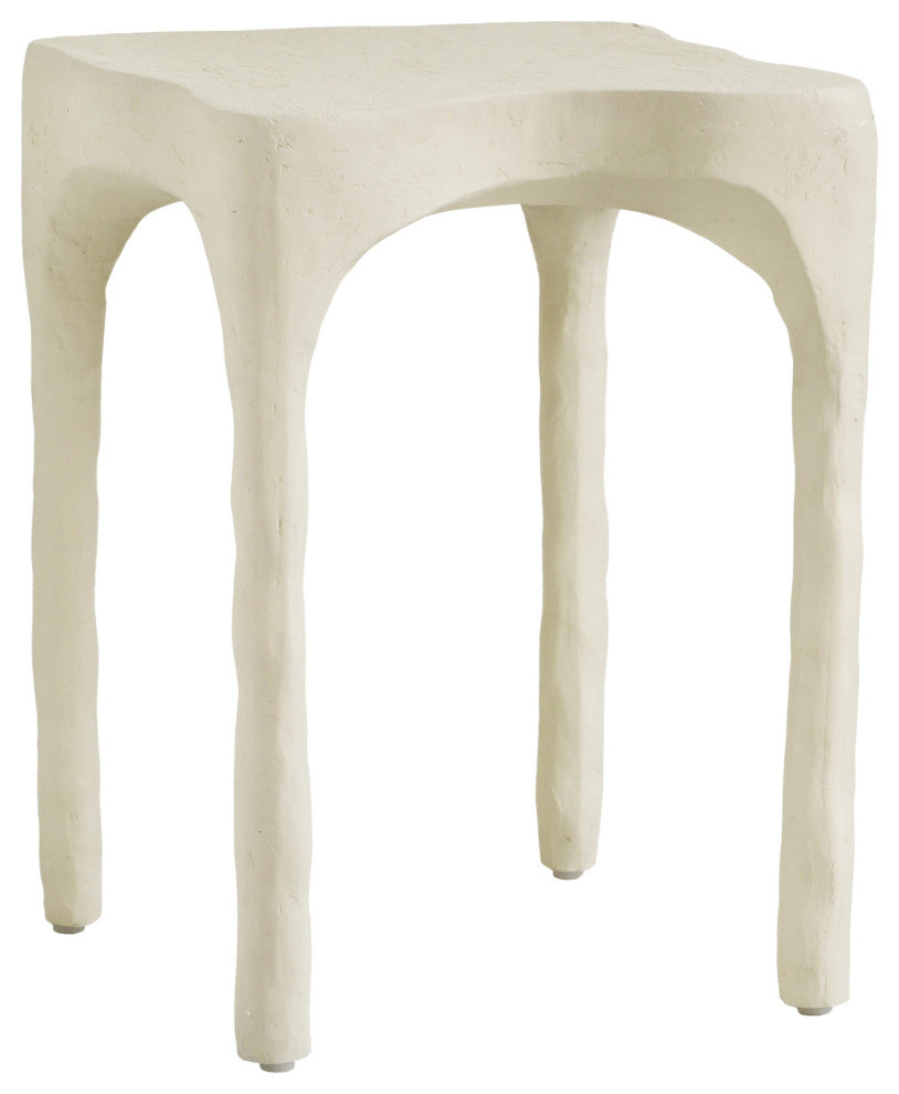 Skully Cream Textured Side Table