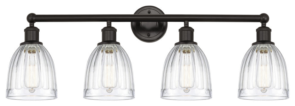 Innovations 616-4W-OB-G442 4 Light 32.75" Bath Vanity Light, Oil Rubbed Bronze