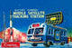 Mobile Satellite Tracking Station- Gallery Wrapped Canvas Art 28" x 42"