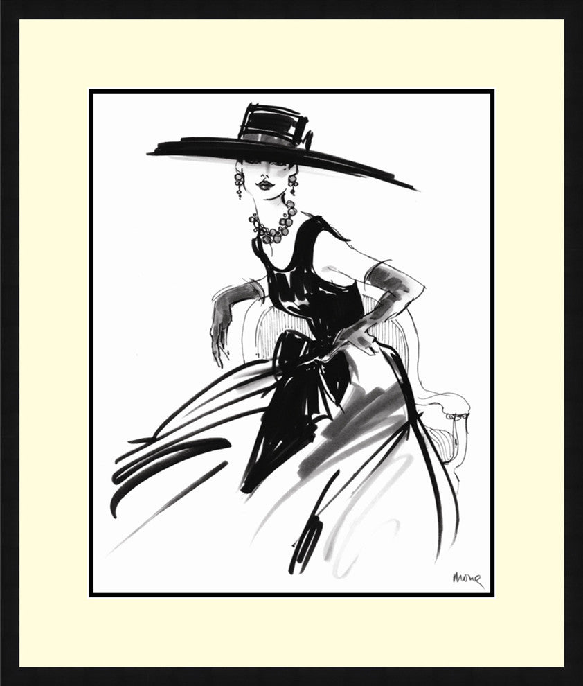 "Anabel" By Mona Shafer-Edwards, Framed Wall Art, Ready to Hang