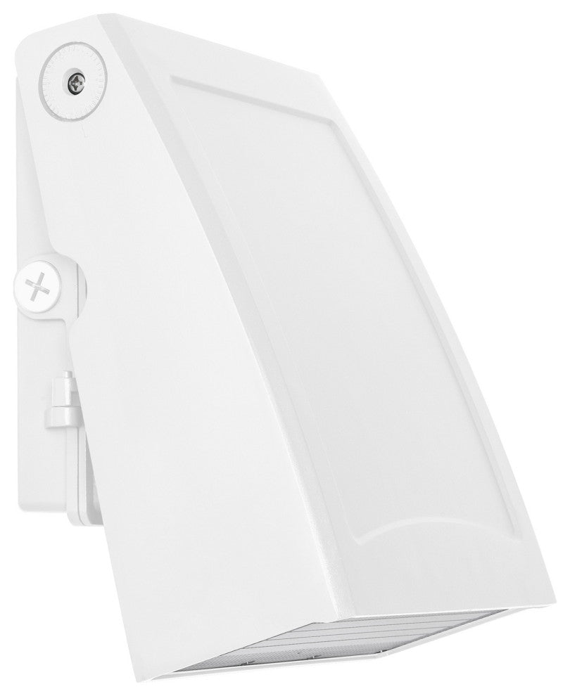 Poly 8" LED Outdoor, 120-277V, 20W, 3 CCT, White