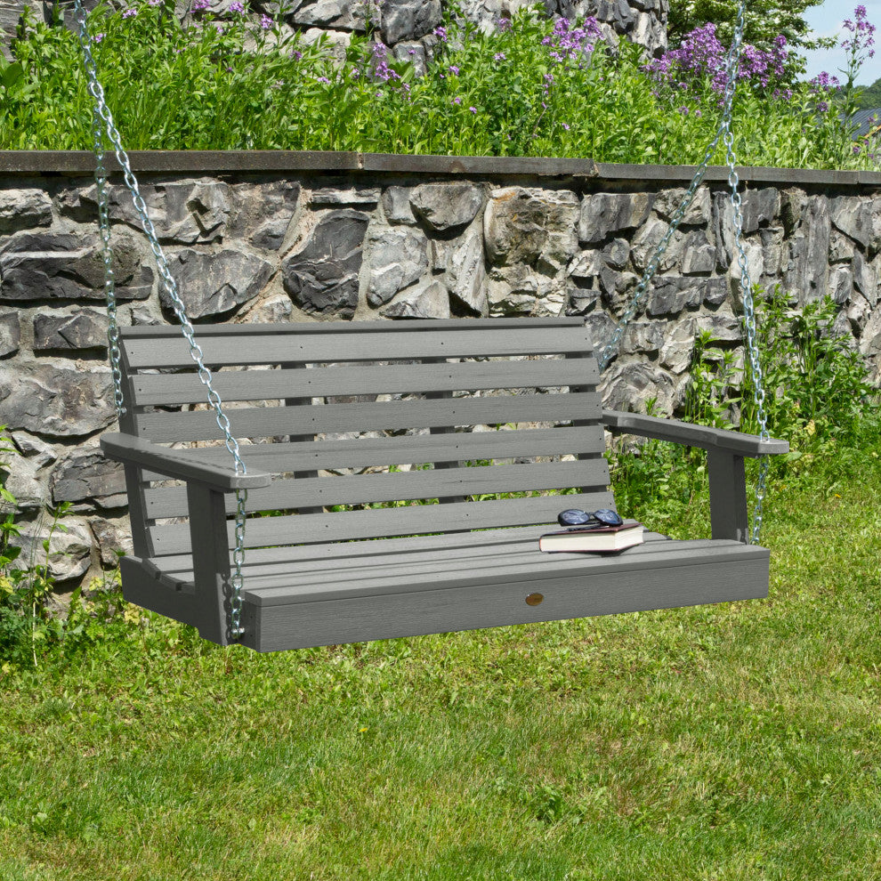 Weatherly Porch Swing, Coastal Teak, 4'