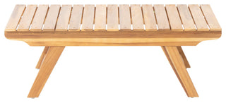 Kailee Outdoor Wooden Coffee Table, Teak