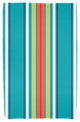 Multi-Stripe, Stripe Print Beach Towel, Turquoise