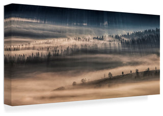 Peter Svoboda 'Land Of Thousands Shadows' Canvas Art, 32"x16"