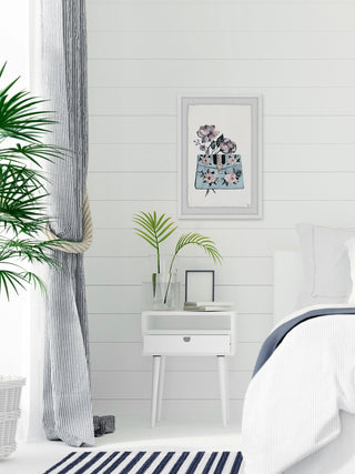 "Too Elegant" Framed Painting Print, 12"x18"