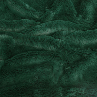 Faux Fur Bedrest Shell, Dark Green, 20"x18" X17"