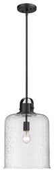Zlite 340P12-MB 1-Light Pendant, Clear Seeded