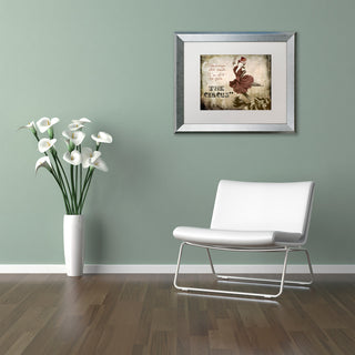 Color Bakery 'Join The Circus' Art, Silver Frame, White Matte, 14"x11"