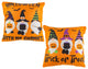 Set of 2, 16" Fabric Halloween Gnome Pillow