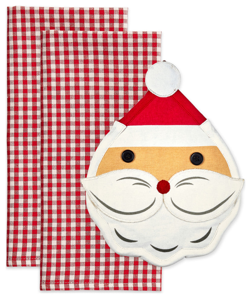 DII Holiday Potholder Gift Set 3 Piece