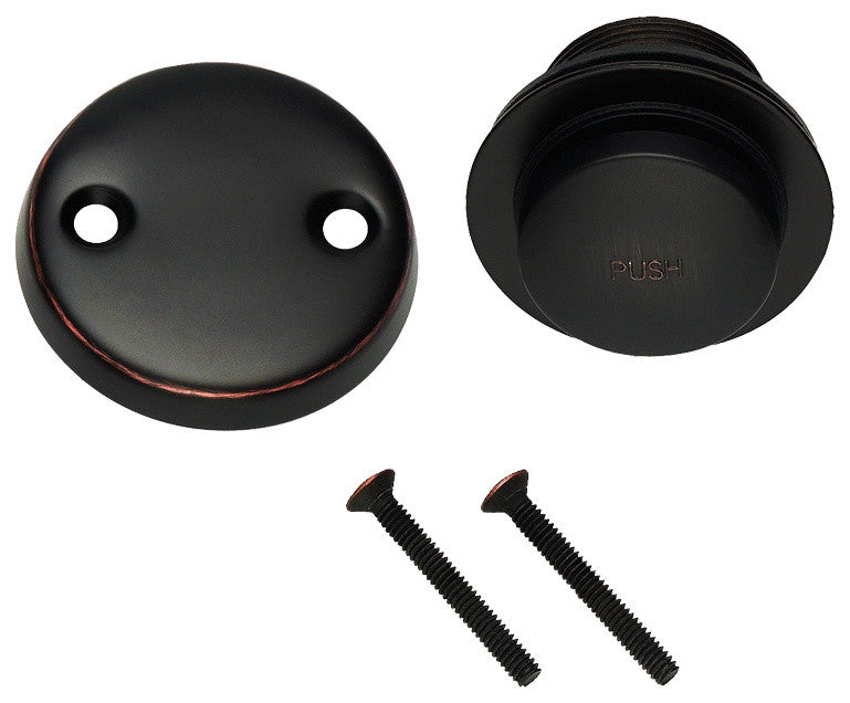 Designers Impressions 659612 Oil Rubbed Bronze Toe Tap Drain Trim