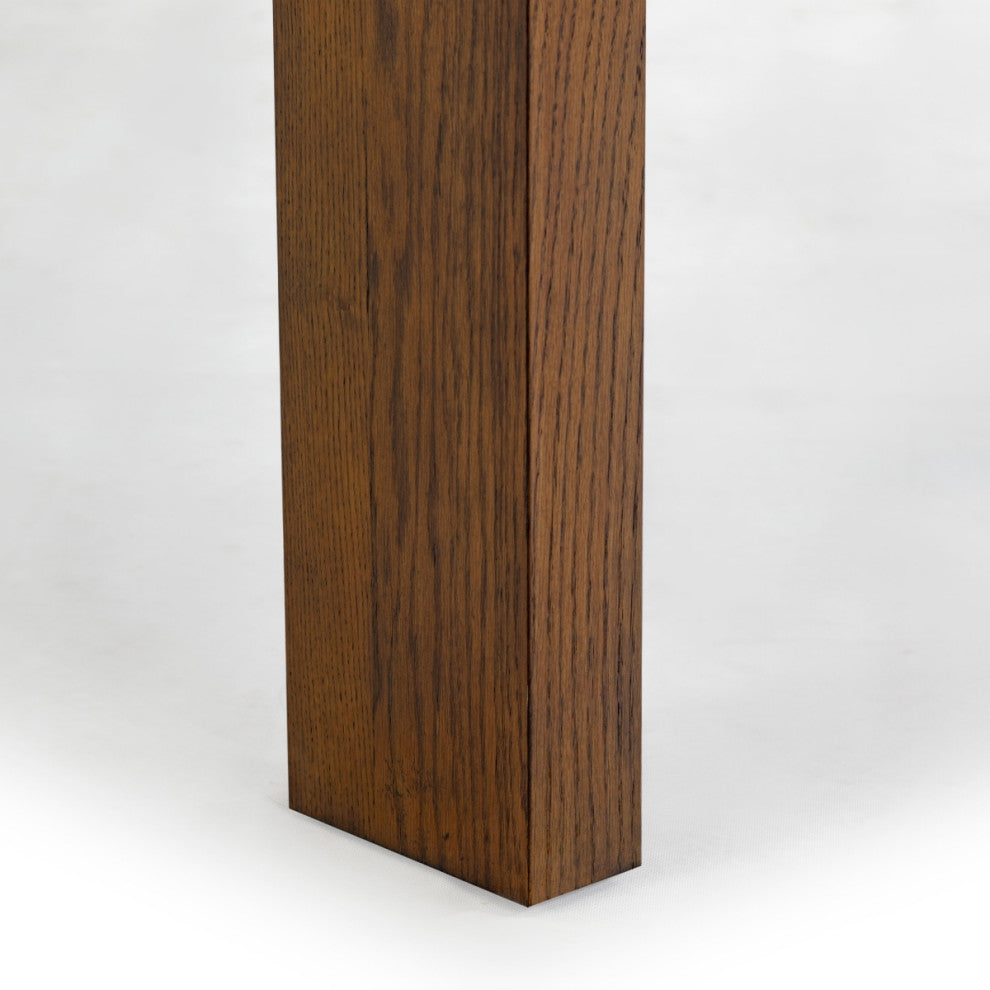 Safavieh Couture Desmond Extendable Dining Table, Medium Oak