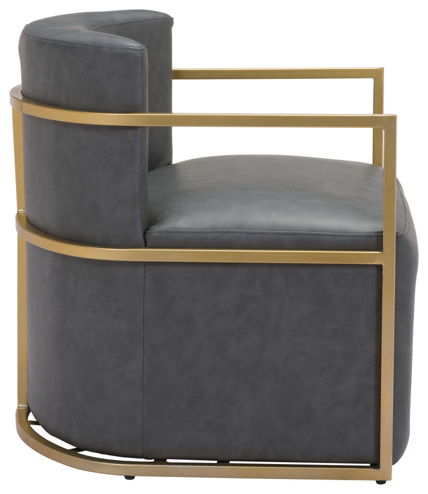 Xander Accent Chair Gray