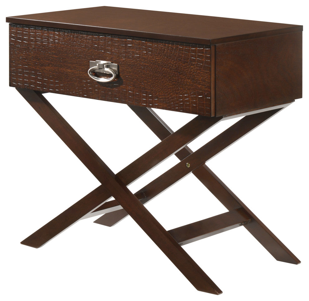 Xavier X-Nightstand, Cappuccino