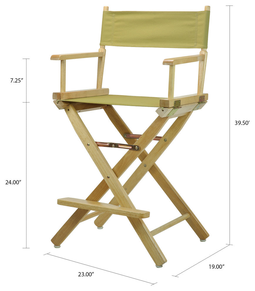 024" Director's Chair Natural Frame-Olive Canvas