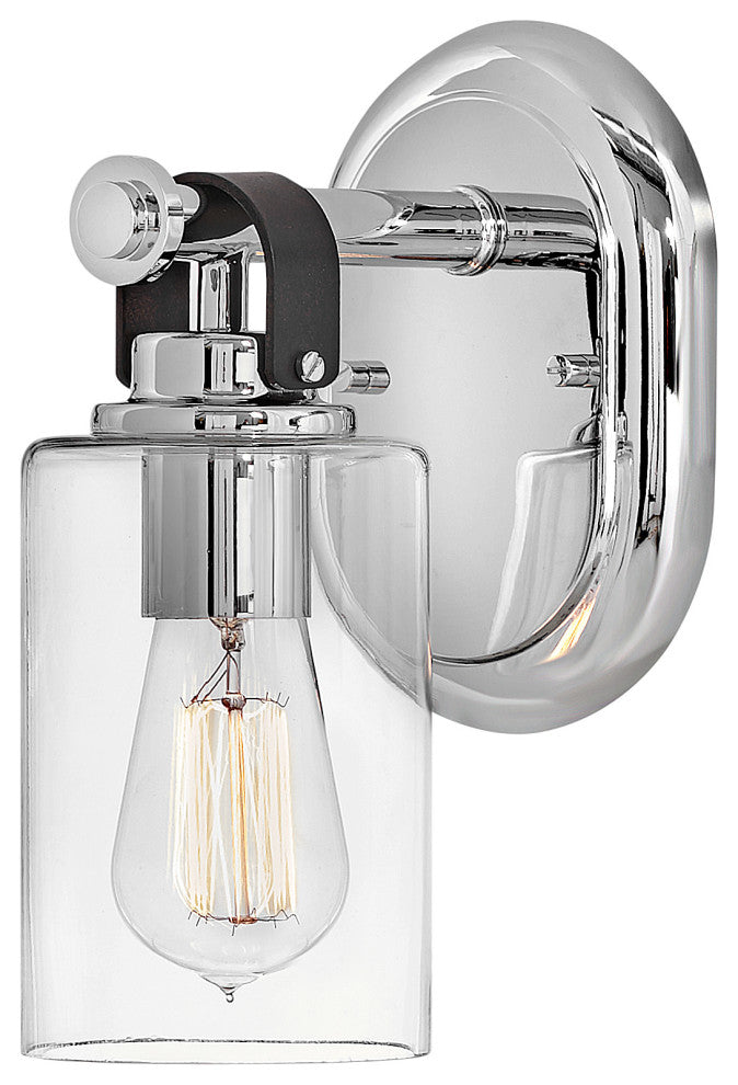 Hinkley Lighting 52880 Halstead 10" Tall Bathroom Sconce - Chrome