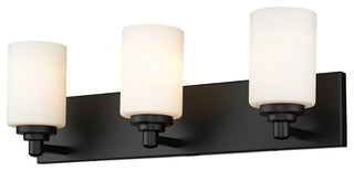 Z-Lite 485-3V Soledad 3 Light 23"W Vanity Light - Matte Black