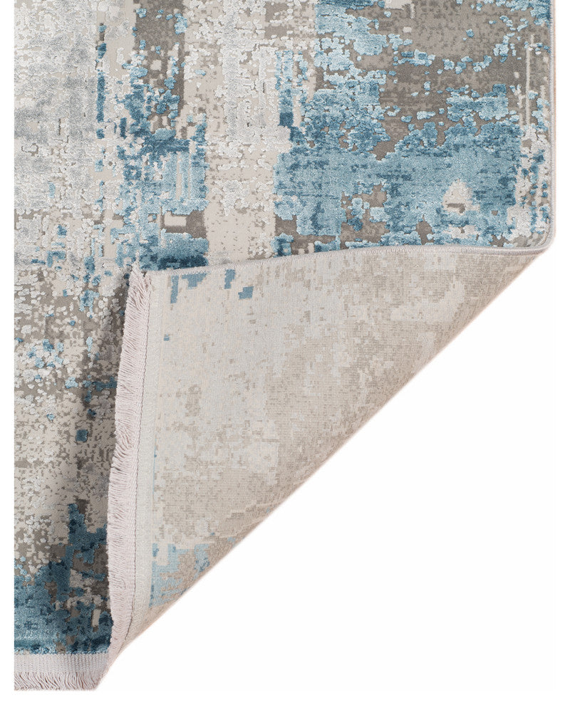 Venice Dacono Area Rug, Gray, 4'11" x 7'6", Abstract