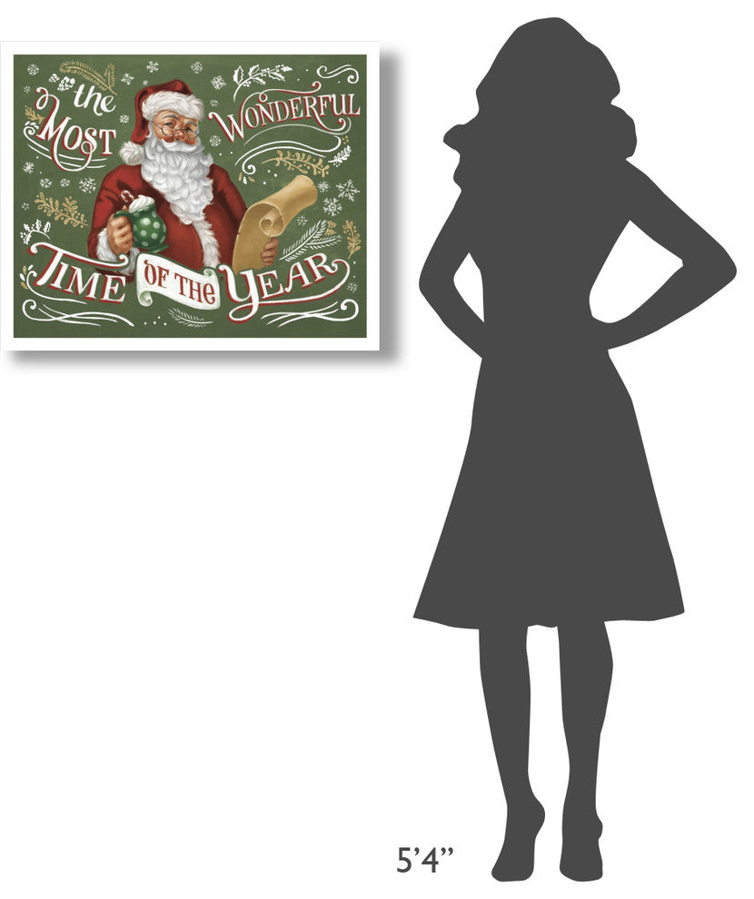 "Santas List II" Digital Paper Print by Janelle Penner, 30"x24"
