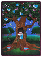 Reading Tree 5'4" X 7'8" Area Rug, Color Multi