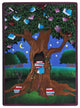 Reading Tree 5'4" X 7'8" Area Rug, Color Multi