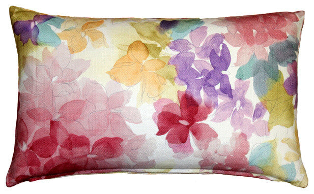 Pillow Decor - May Flower Throw Pillow 12X20