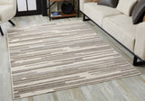 Calla Denni Indoor/Outdoor Rug, Grey, 6'7 X 9'