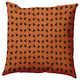 26"x26" Spider Cluster Decorative Throw Pillow, Dusty Orange