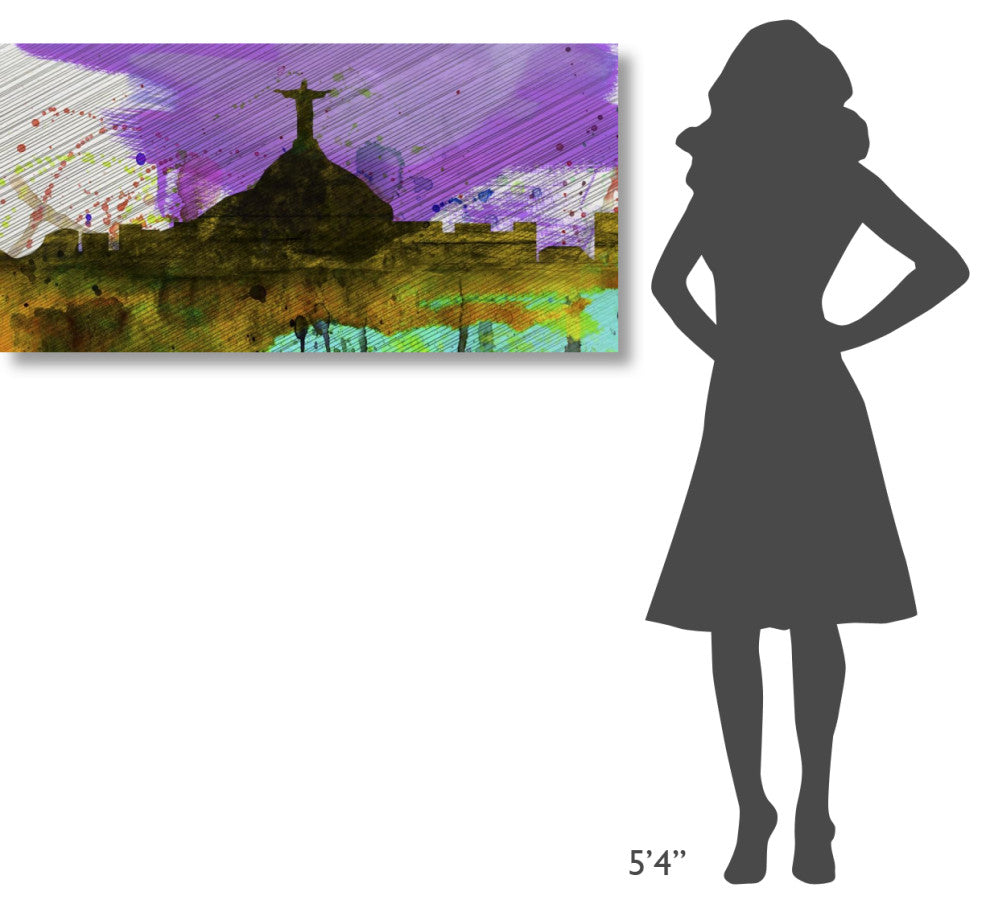 "Rio City Skyline" Fine Art Print