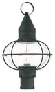 Newburyport 1-Light Post Lantern, Black