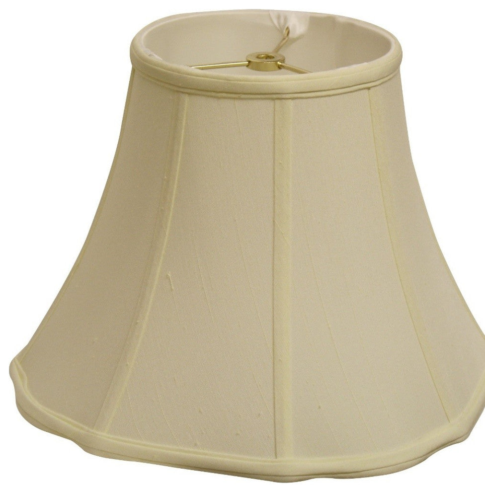 14" Ivory Octagon Monay Shantung Lampshade