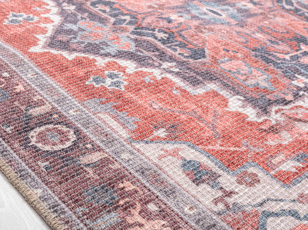 Vera Collection Multi 10' x 13' Rectangle Residential Indoor Area Rug