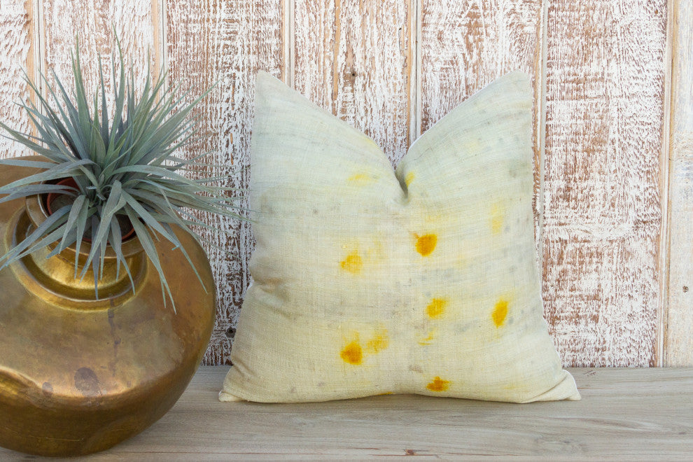 Imti Tie Dyed Organic Silk Pillow