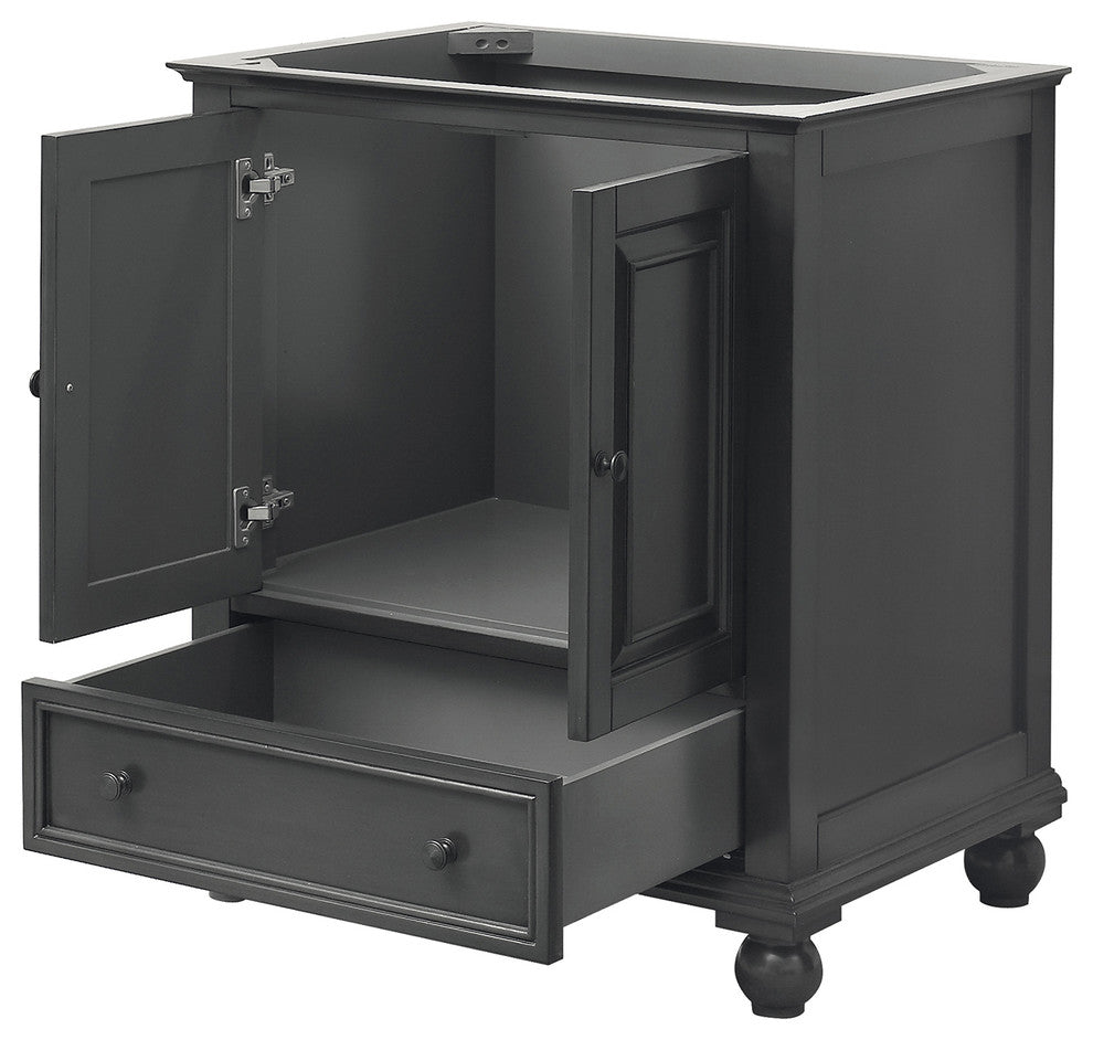 Avanity Thompson 30" Vanity Only, Charcoal Glaze Finish