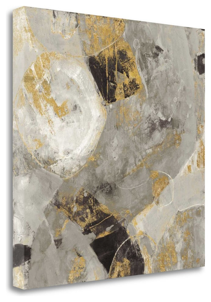 "Painted Desert Neutral" By Silvia Vassileva, Giclee on Gallery Wrap Canvas