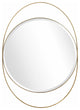 Black and Gold Wall Mirror