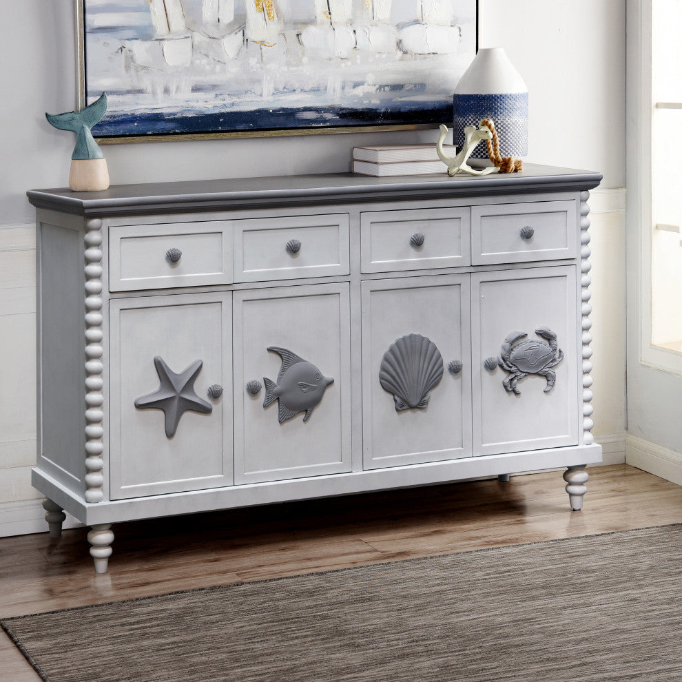 Horwitz 4 Door Accent Cabinet
