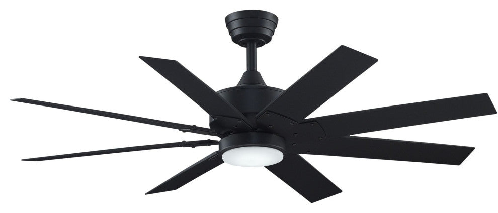 Fanimation Levon Custom-KIT-52-LK Levon Custom 52" 8 Blade Indoor - Black
